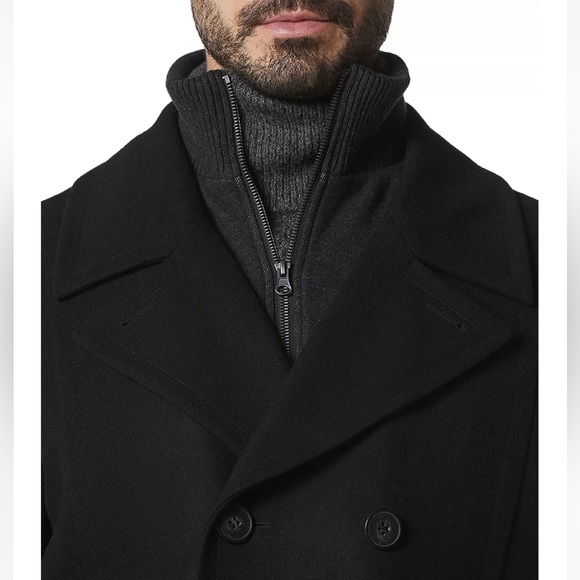 NWT Danton Melton Peacoat by Andrew Marc - Picture 10 of 15